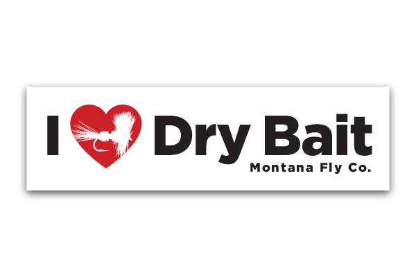 MFC "I Love Dry Bait" Sticker