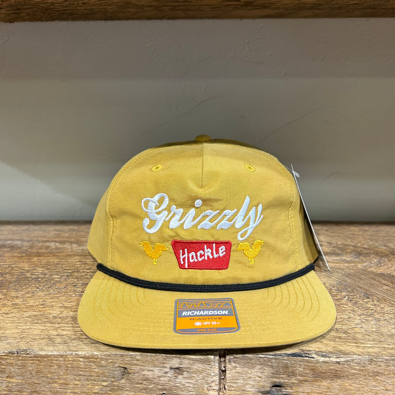 Grizzly Hackle Banquet Embroidery Hat