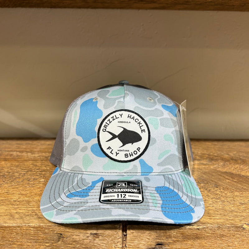 Grizzly Hackle Permit Hat