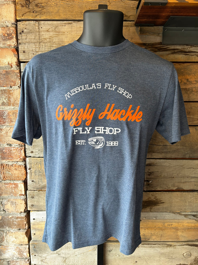 Grizzly Hackle "Missoula's Fly Shop" T-Shirt