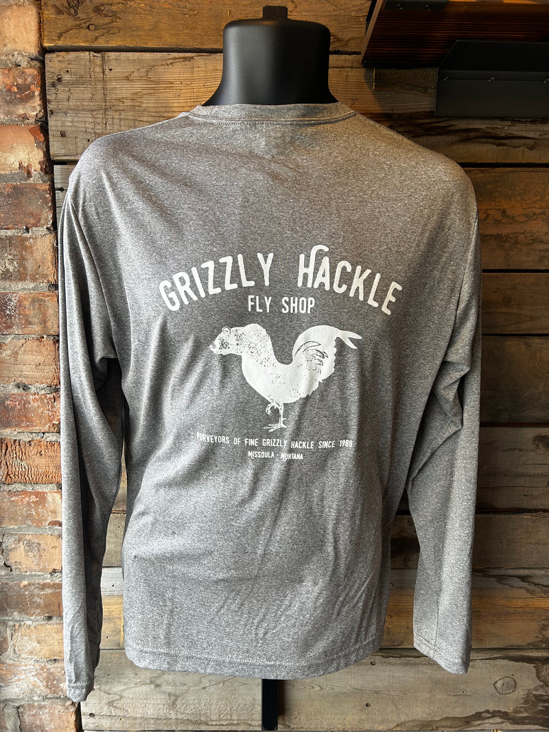 Grizzly Hackle "Grizzly Chicken" Performance Long Sleeve Shirt