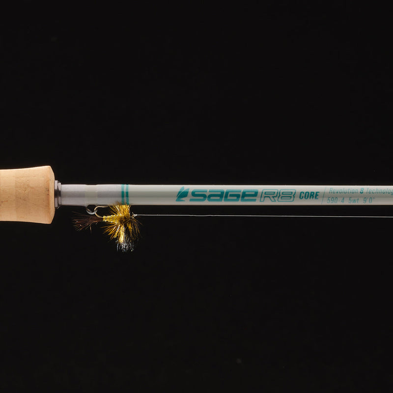 Sage R8 Core Fly Rod Limited Edition- Retro Grey