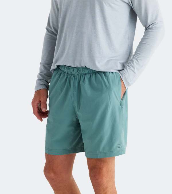Free Fly M's Lined Active Breeze Short 7"