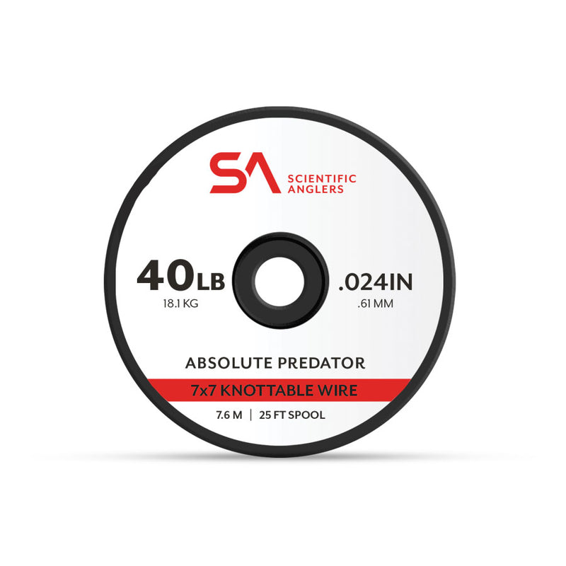 Absolute Predator 7x7 Knottable Wire - 40LB.