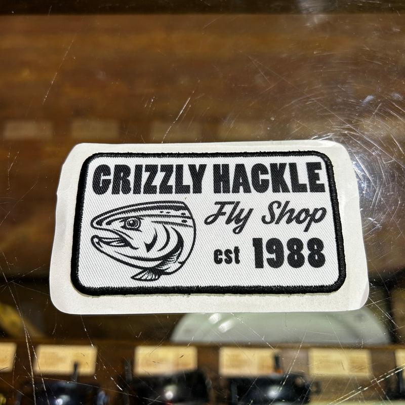 Grizzly Hackle Patches