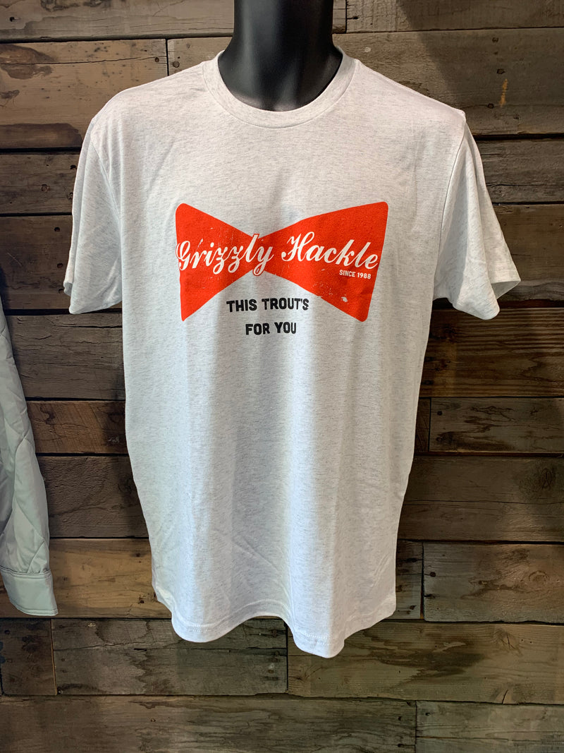 Grizzly Hackle "This Trout's For You" T-Shirt