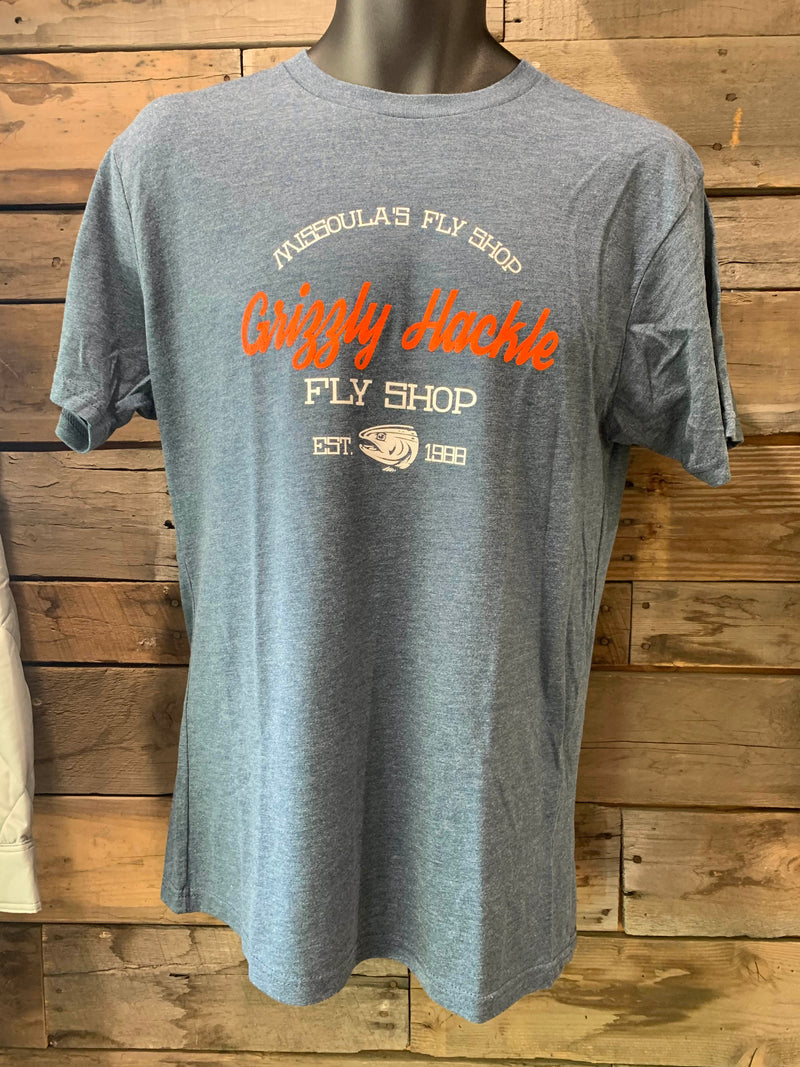 Grizzly Hackle "Missoula's Fly Shop" T-Shirt