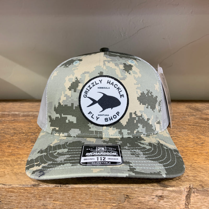 Grizzly Hackle Permit Hat