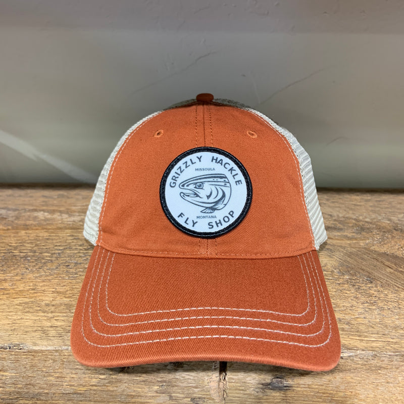 Grizzly Hackle Circle Fish-Washed Trucker
