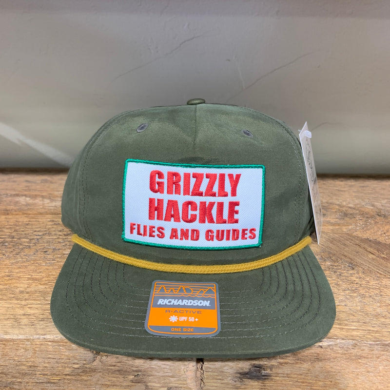 Grizzly Hackle Flies N' Guides Hat