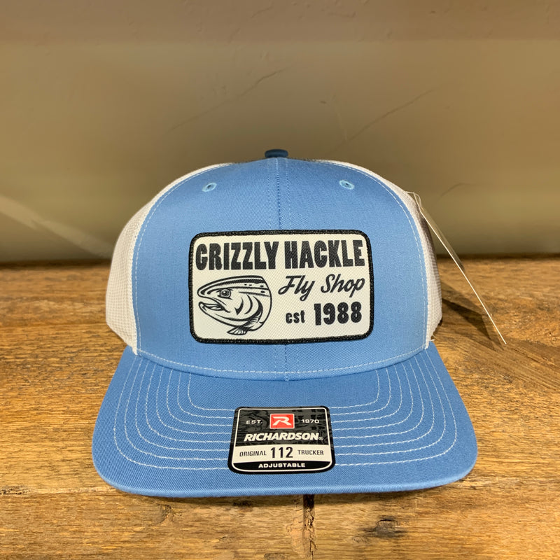 Grizzly Hackle Patch Hat - Est 1988