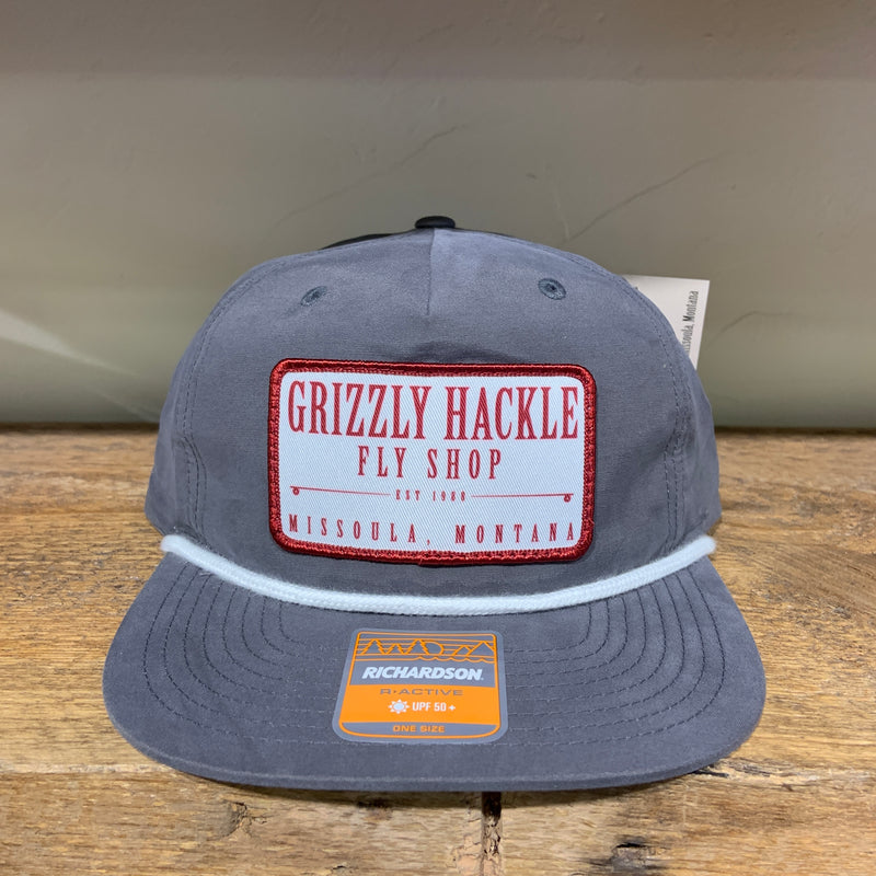 Grizzly Hackle Patch Vintage Hat