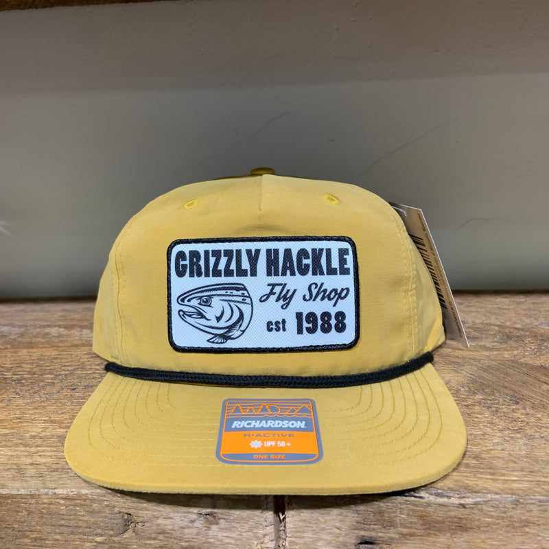 Grizzly Hackle Patch Vintage Hat - Est 1988